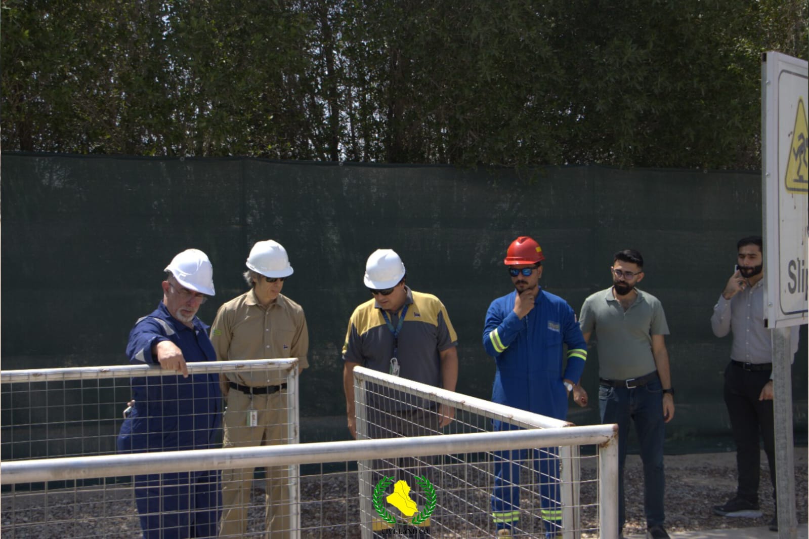 ENI visit To The Hazardous Waste Treatment Centre Of CLC